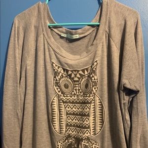 Owl long sleeve